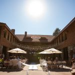 Courtyard Event Setup
